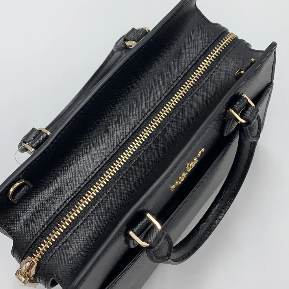 KATE SPADE Madison Saffiano Leather
(NWT
Small Satchel BLACK COLOR - Picture 13 of 13